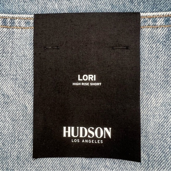 NWT Hudson Jeans Lori High Rise Button Fly Cut Off Denim Shorts Size 31 Women's - Picture 4 of 10